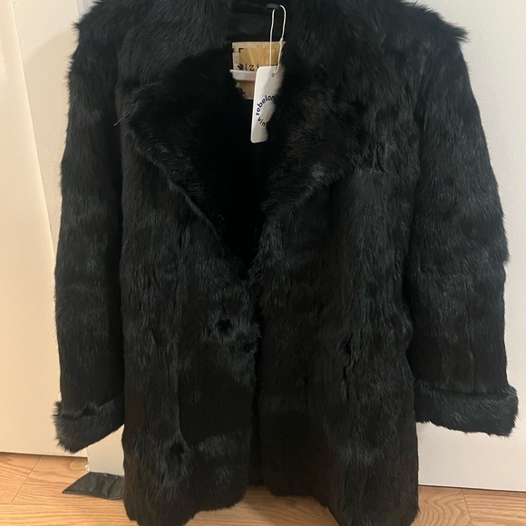 Rabbit Fur Coat - Picture 2 of 5